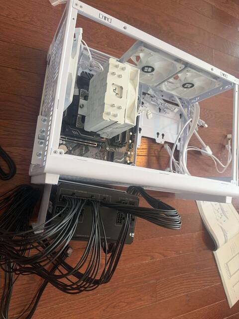 Open case wiring
