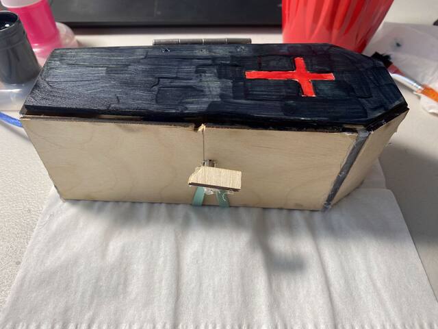 Painted enclosure