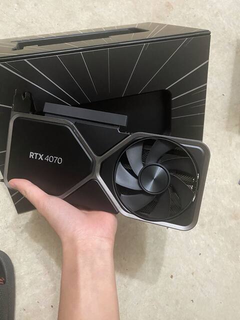 Graphics card closeup