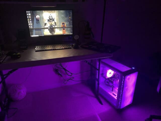 Desktop setup