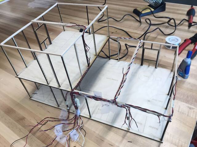 Framework wiring layout