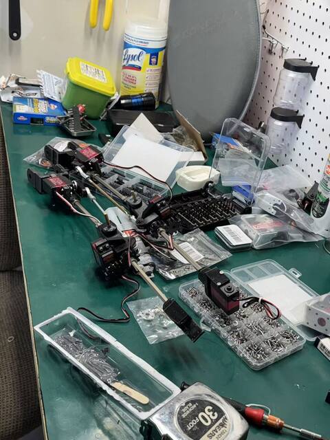 Components on workbench