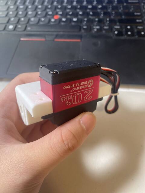 Servo closeup