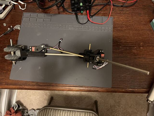 Arm on workbench 4